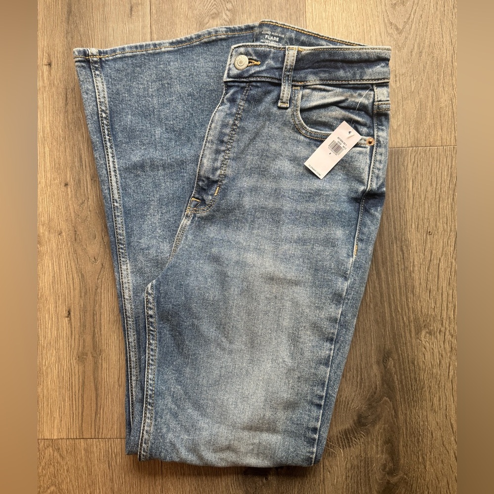 Old Navy Higher High Rise Flare Jeans